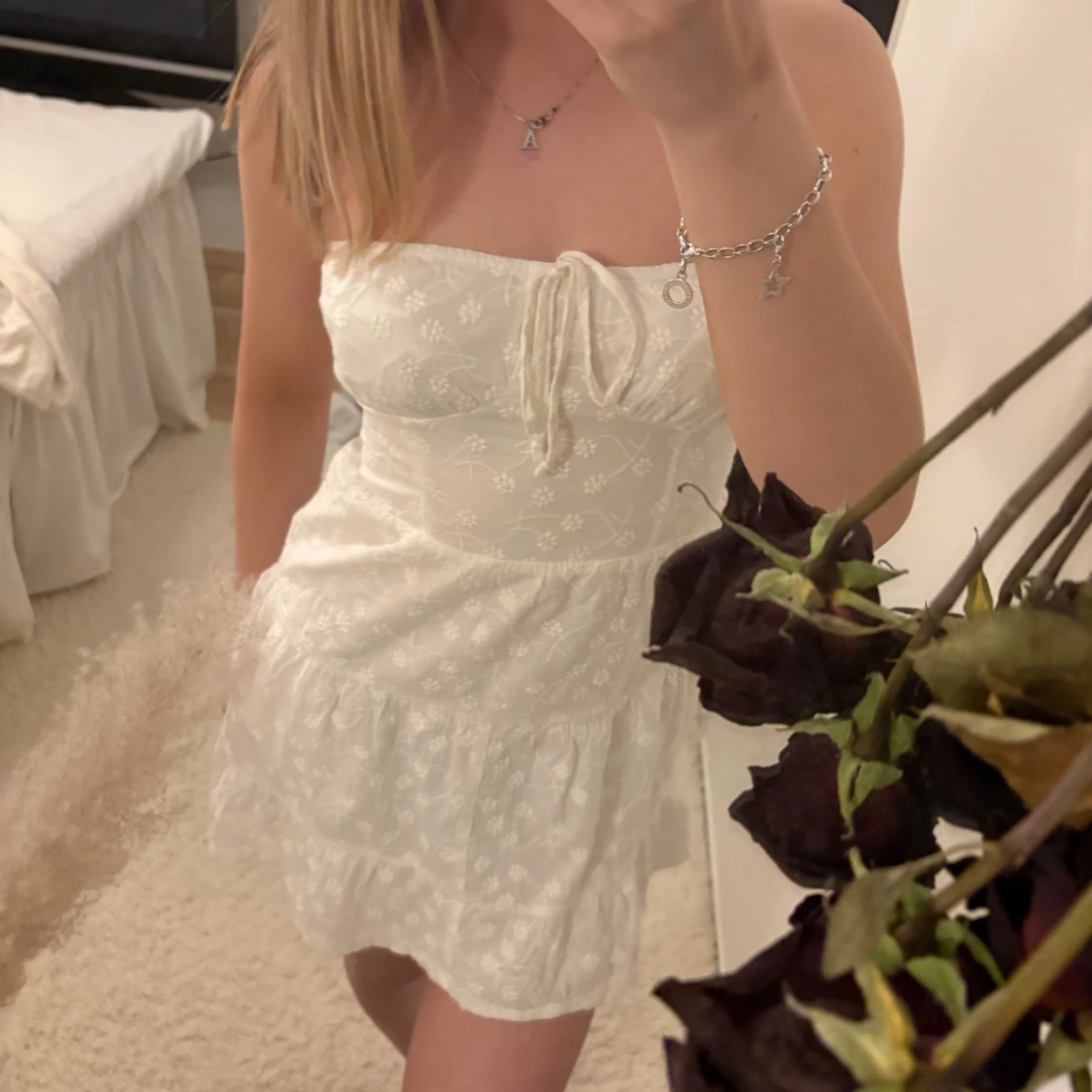 Vit klänning  - 2