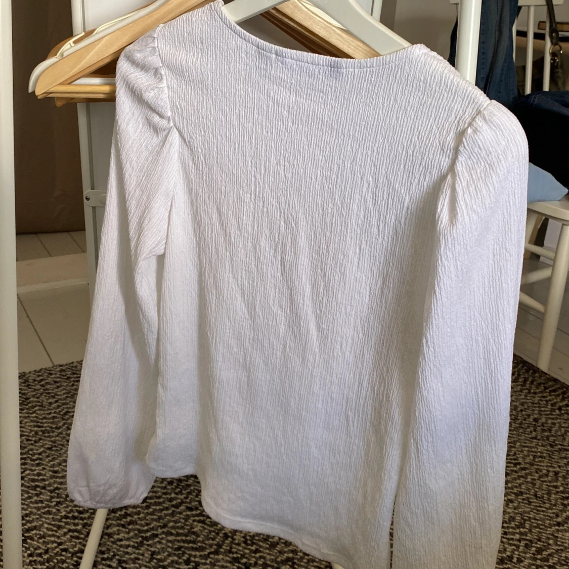 Vit långärmad topp från Vero Moda - 1