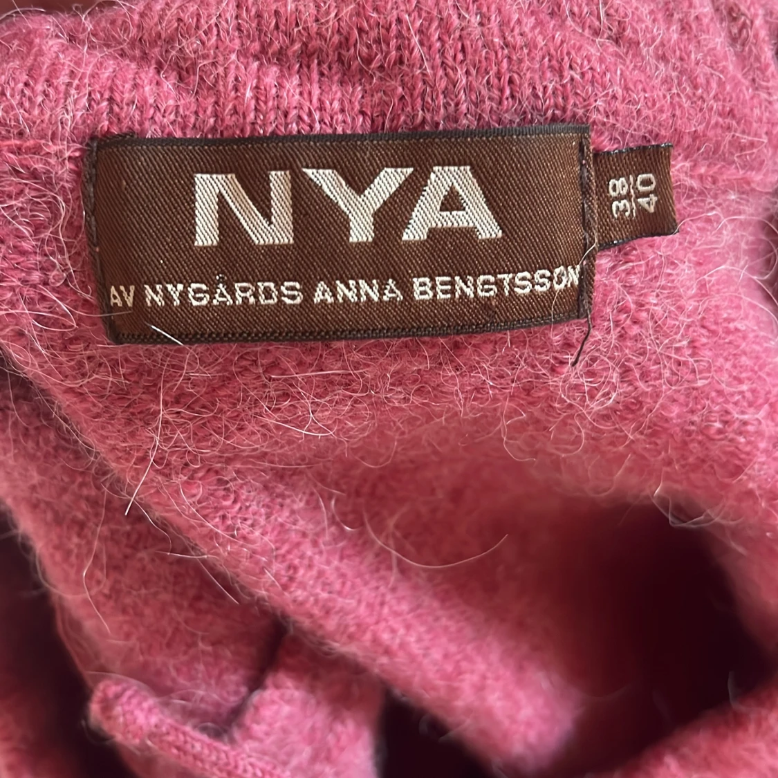 Märkes tröja i ull & alpacka  - 3