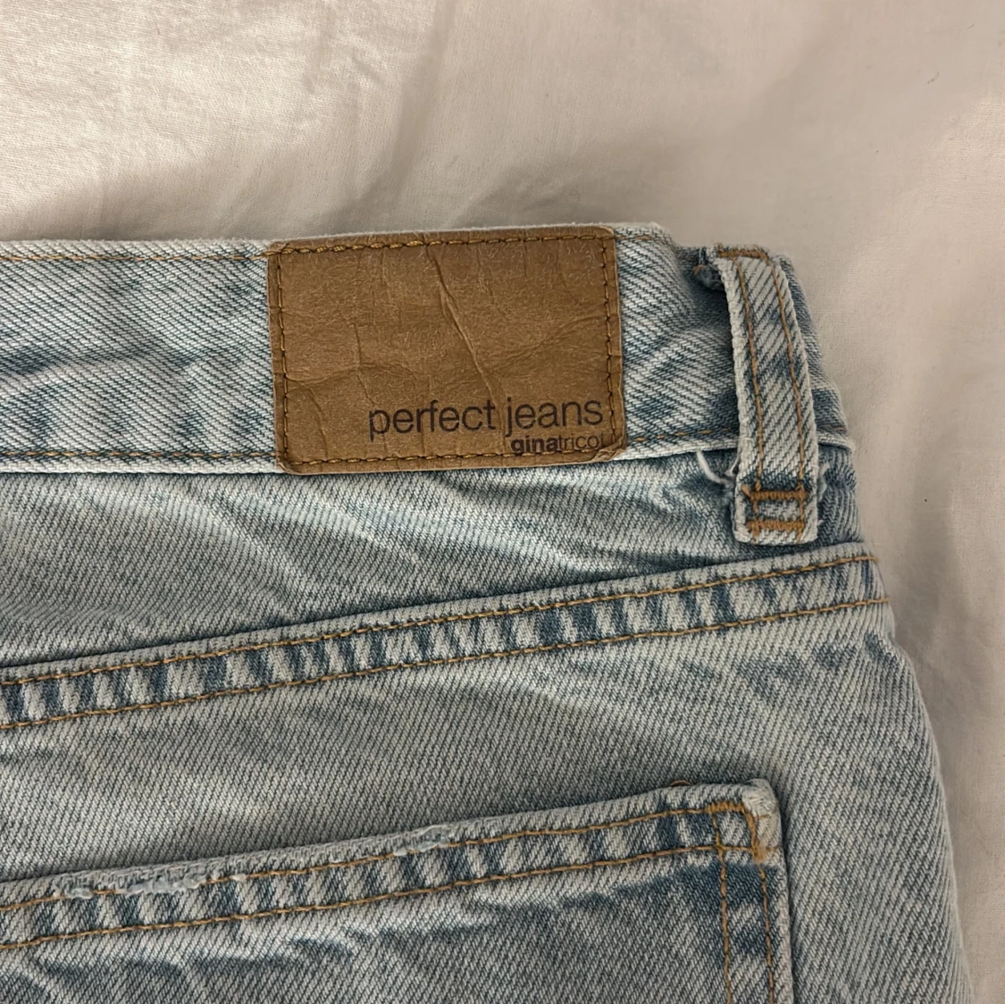 Ljusblå straight jeans från g perfect jeans - 4