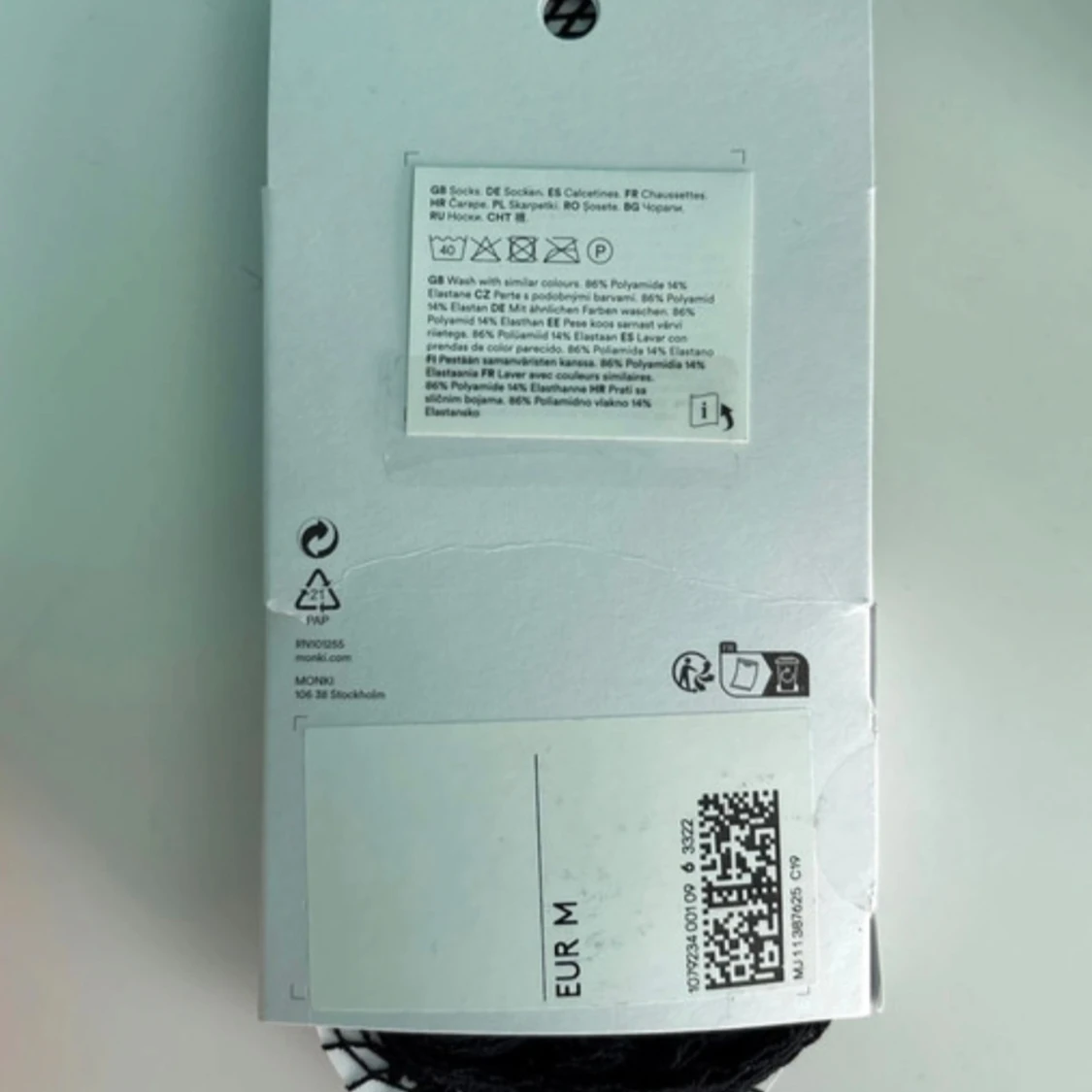 Svarta nätstrumpbyxor från Monki - 2