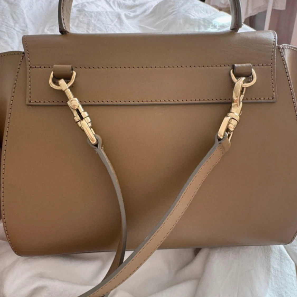 Beige axelväska från ATP Atelier - 1