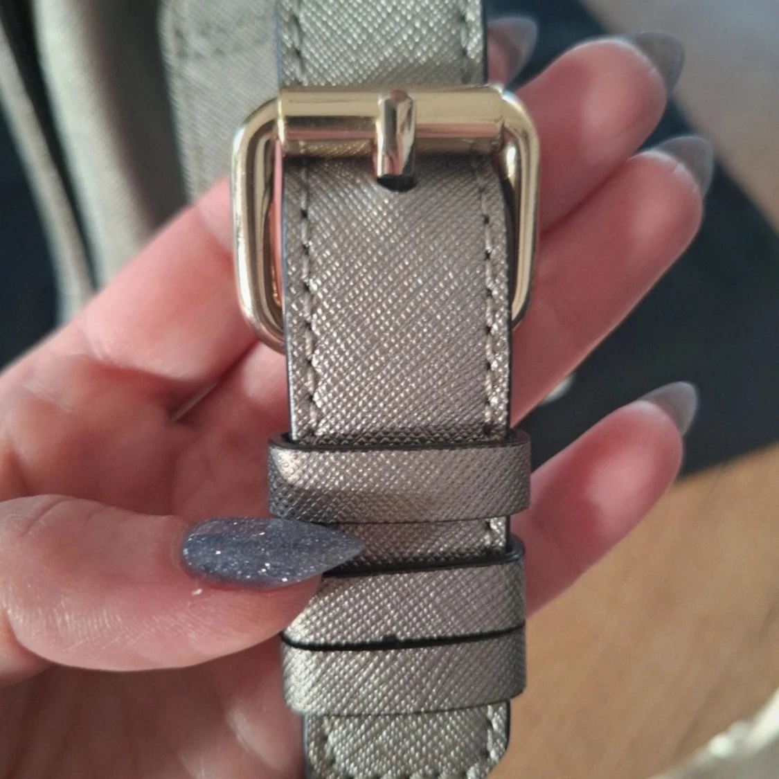 Silver axelväska från Karl Lagerfeld - 4