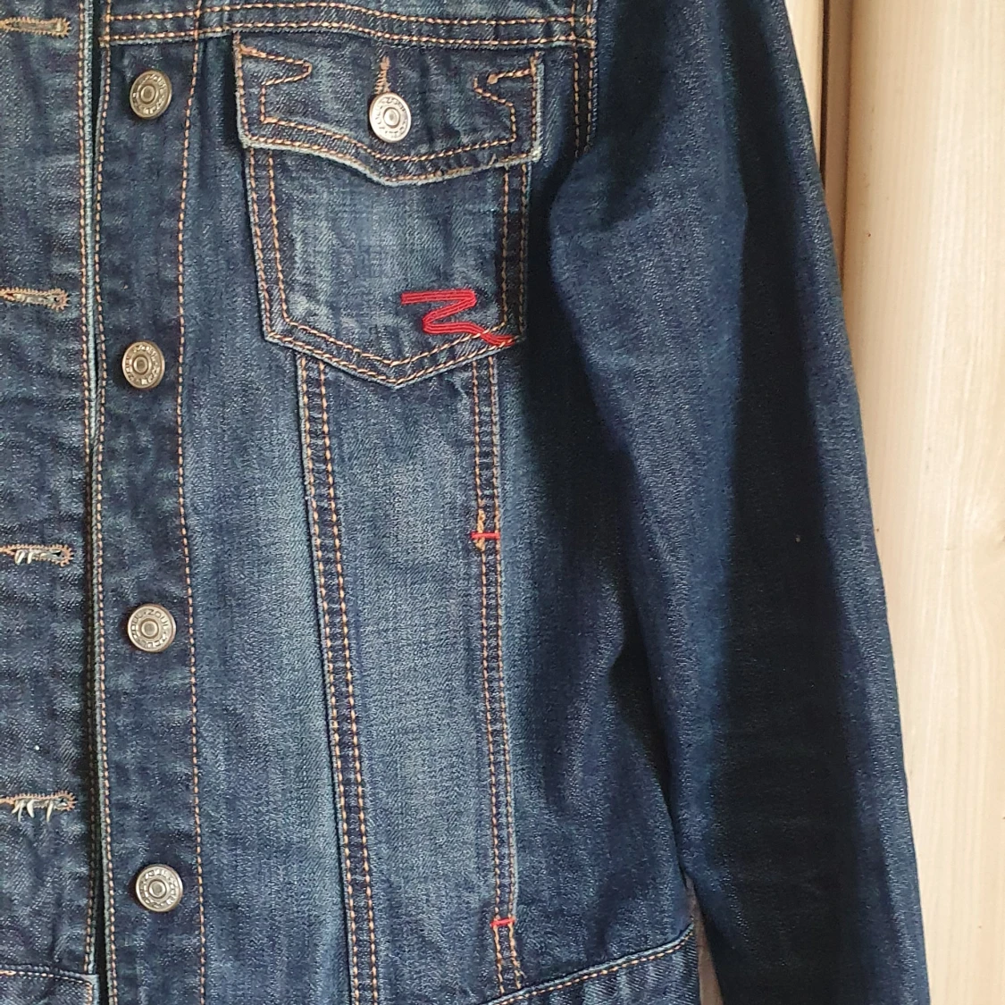 Mörkblå jeansjacka från Zoul - 2