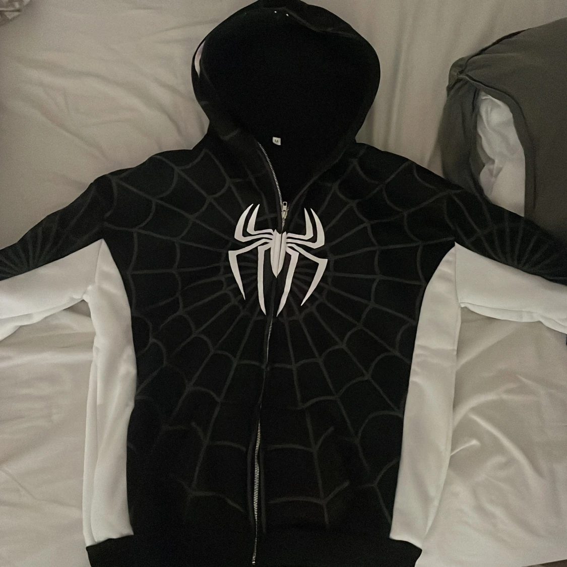 Spider-Man hoodies med dragkedja