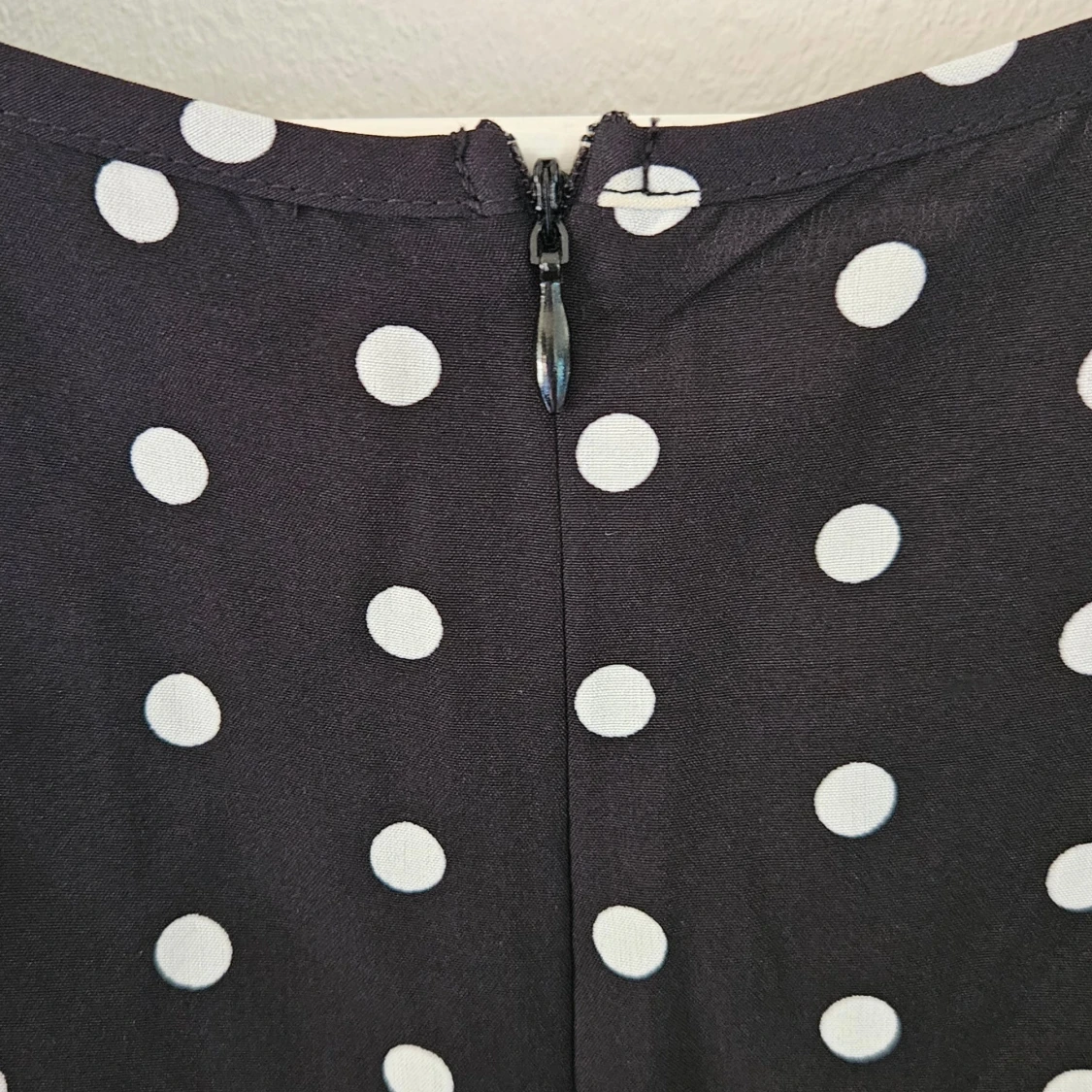 Svart prickig byxdress Shein Curve - 3