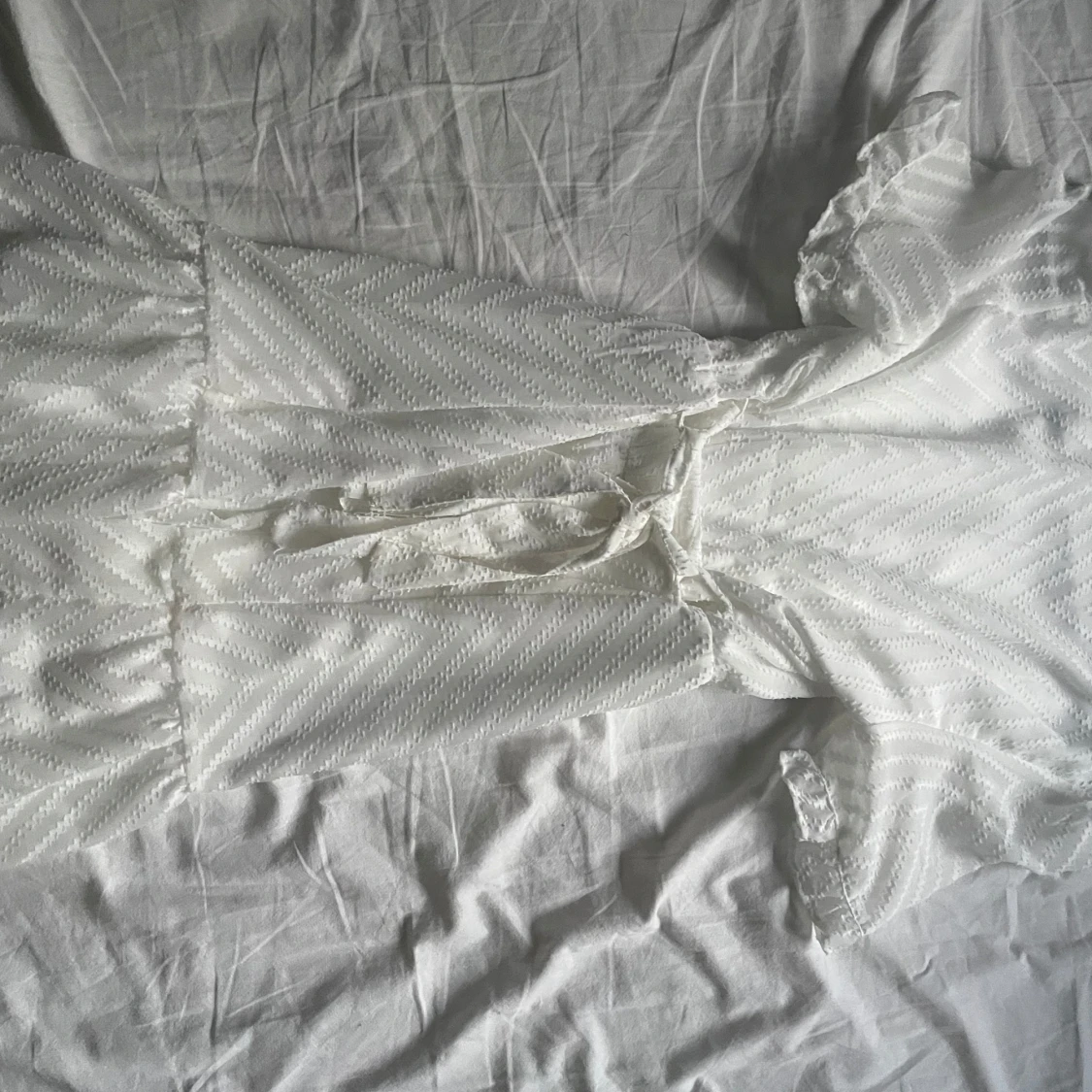 Vit kortklänning  - 1