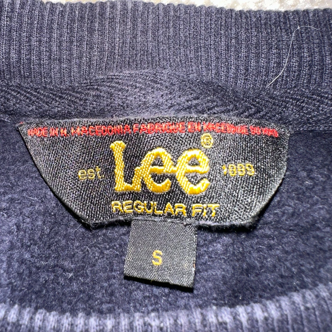 Svart sweatshirt från Lee - 2