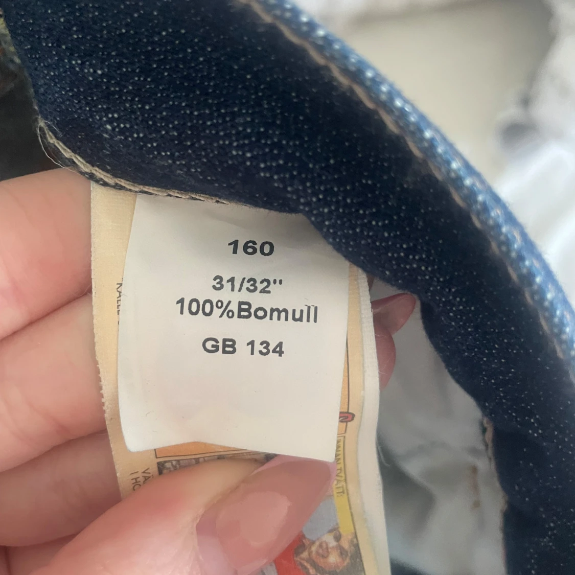 Blå jeans från Gul & Blå Blondie Jeans - 1