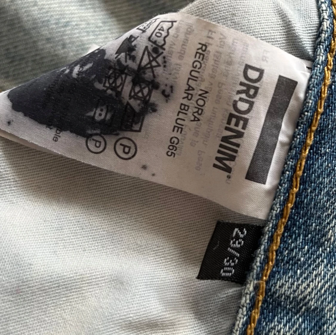 Ljusblå Nora jeansbyxor från Dr Denim - 3