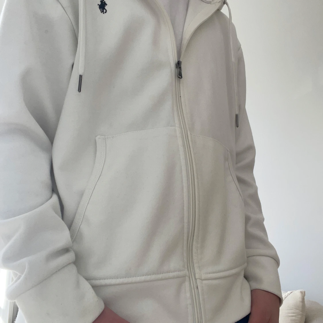Vit hoodie Ralph Lauren - 4