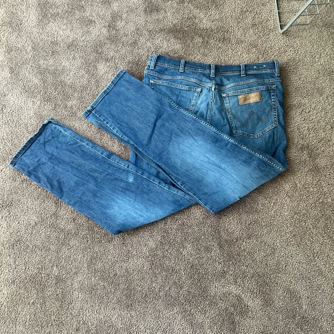 Blåa Wrangler Jeans - 2