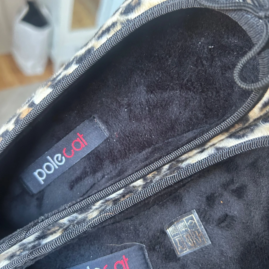 Leopardmönstrade ballerinaskor från Polecat - 2