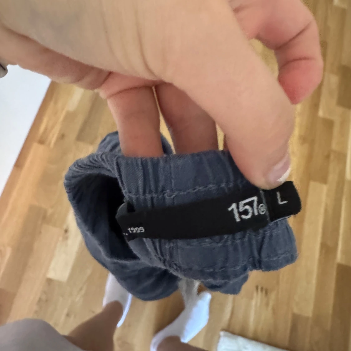 Blå linnebyxor från Lager 157 - 2