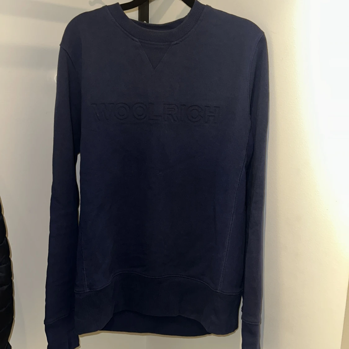 Blå sweatshirt från Woolrich