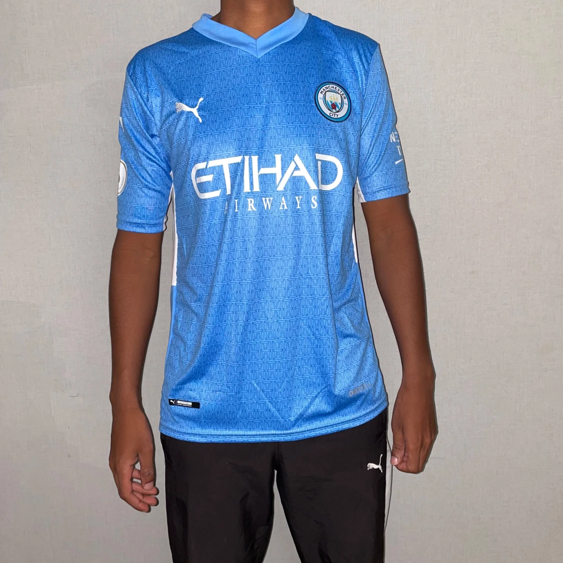 Manchester city matchtröja storlek M de bryune 17