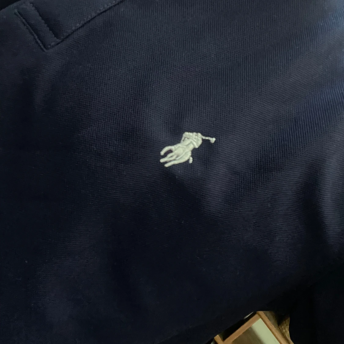 Marinblå piké Ralph Lauren - 2