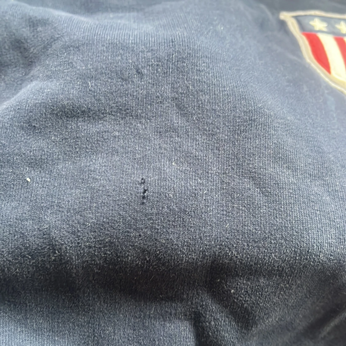 Mörkblå sweatshirt från GANT med tryck - 3