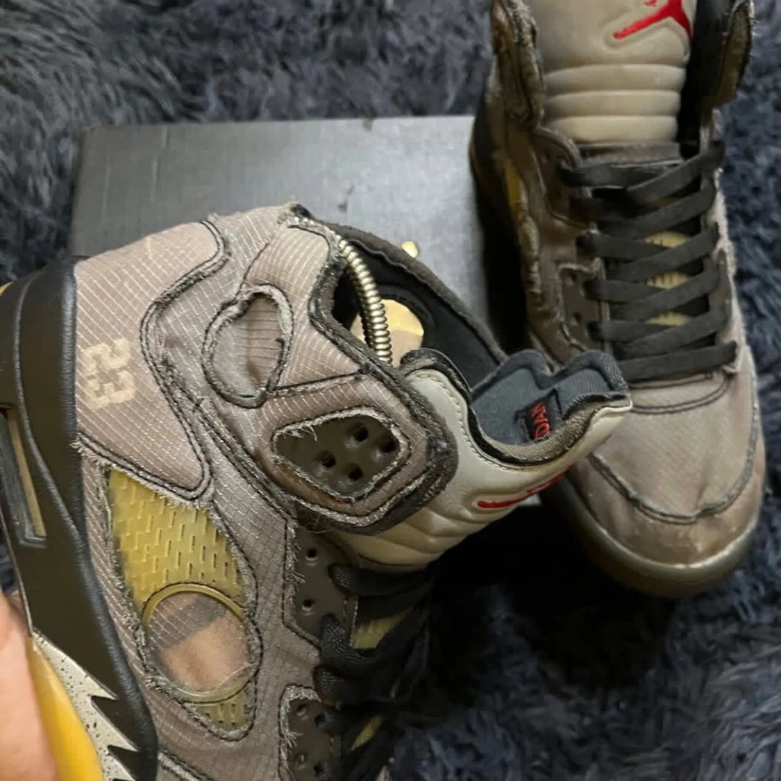 Nike Air Jordan 5 Off-White sneakers - 2