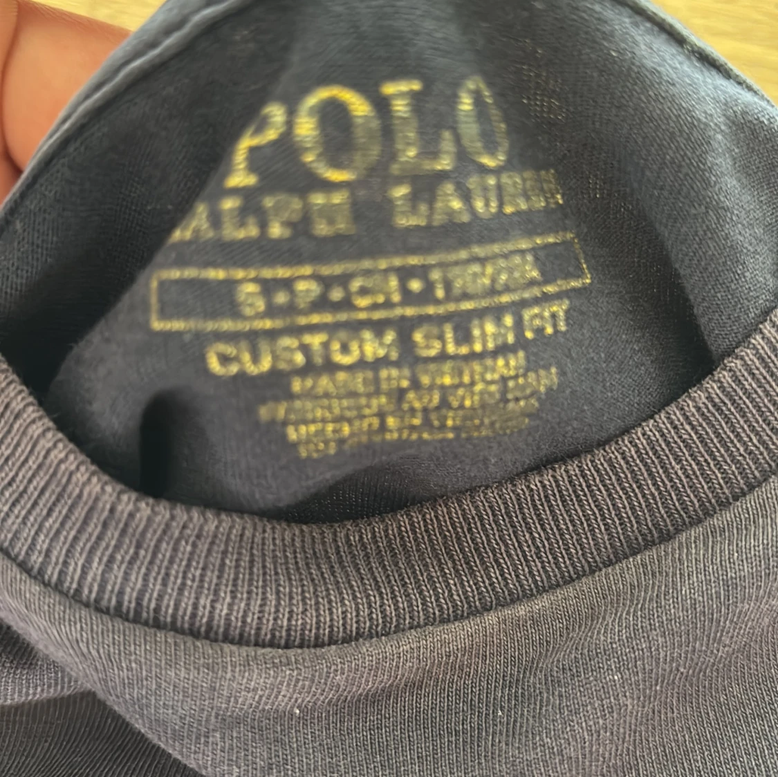 Mörkblå t-shirt Polo Ralph Lauren - 1