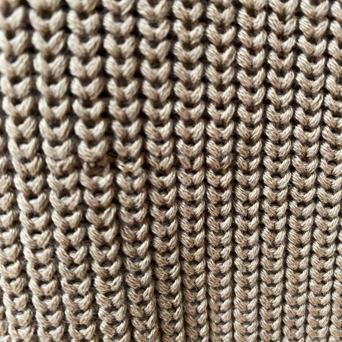 Beige stickad väst Massimo Dutti - 3