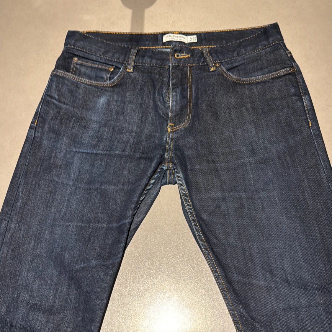 Mörkblå The Postman Jeans