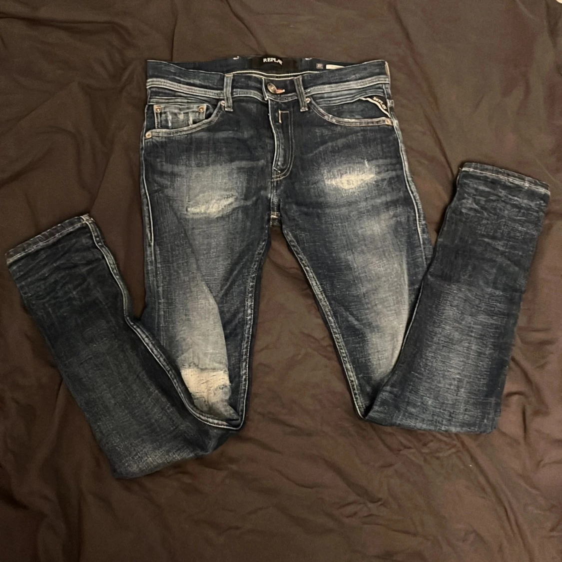 Replay jeans med slitningar