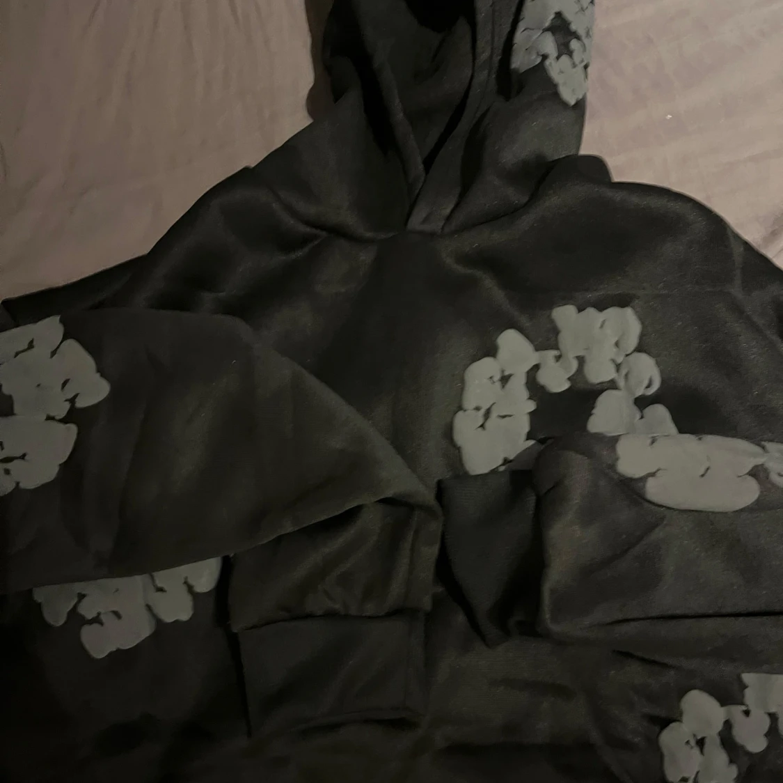 Svart denim tears set - 1