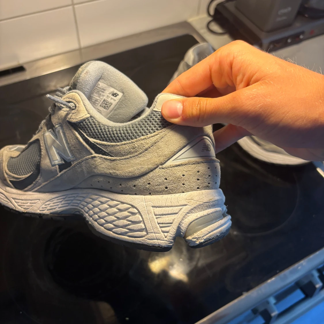 Grå New Balance 2002R sneakers - 3