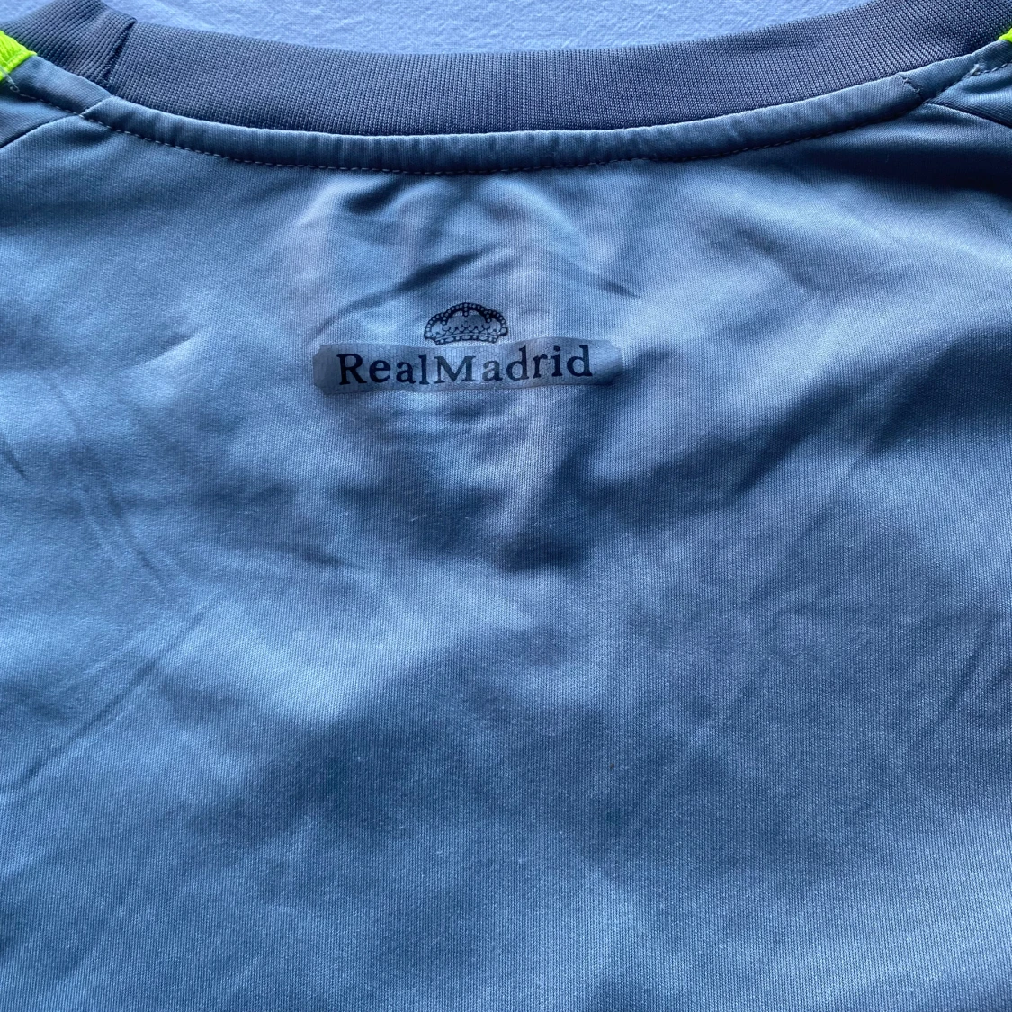 Grå långärmad Real Madrid Adidas tröja - 3