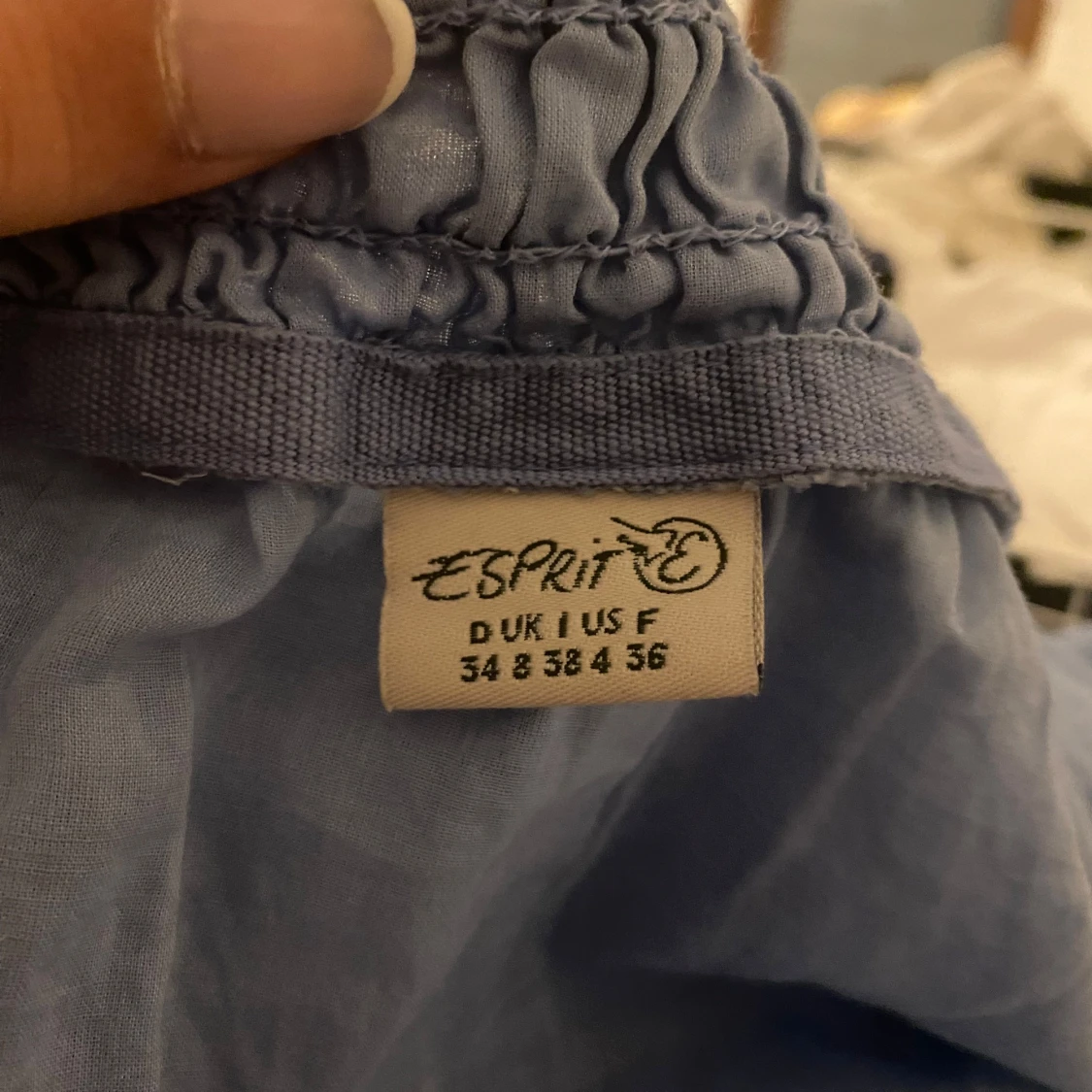 Ljusblå offshoulder topp från Esprit - 1