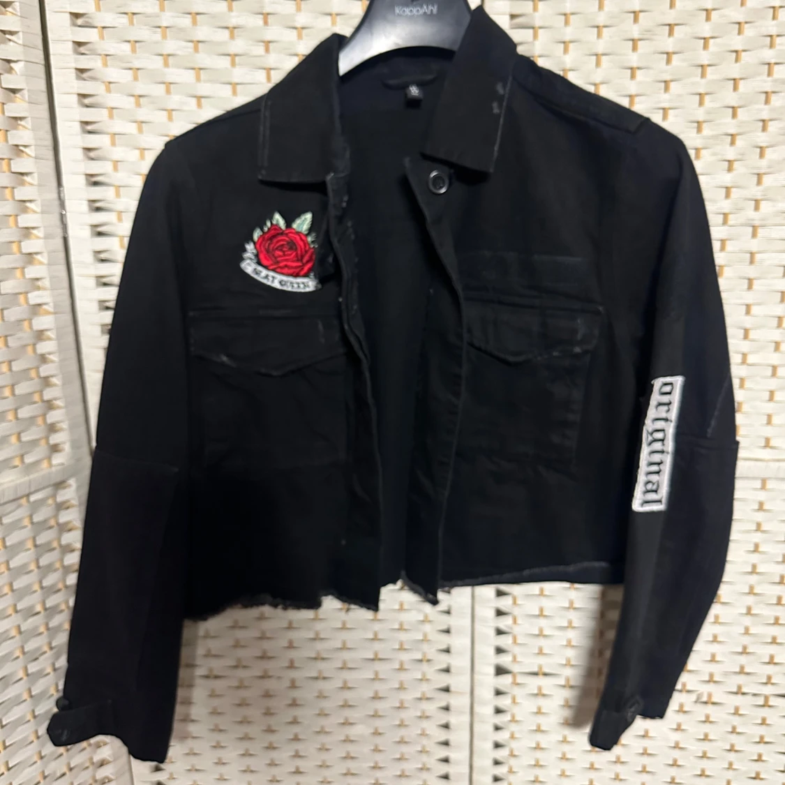 Jeansjacka fr Divided storlek 42