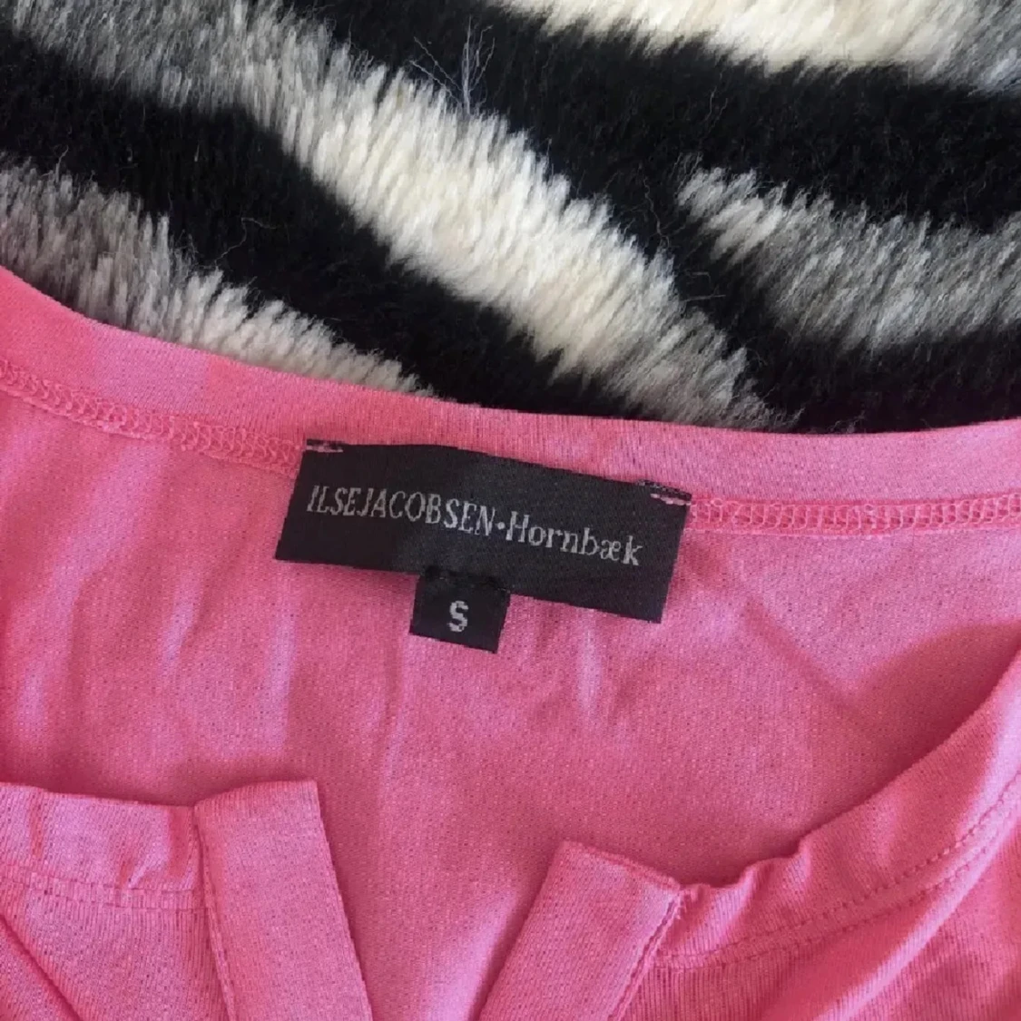 Rosa långärmad topp från Ilse Jacobsen - 1