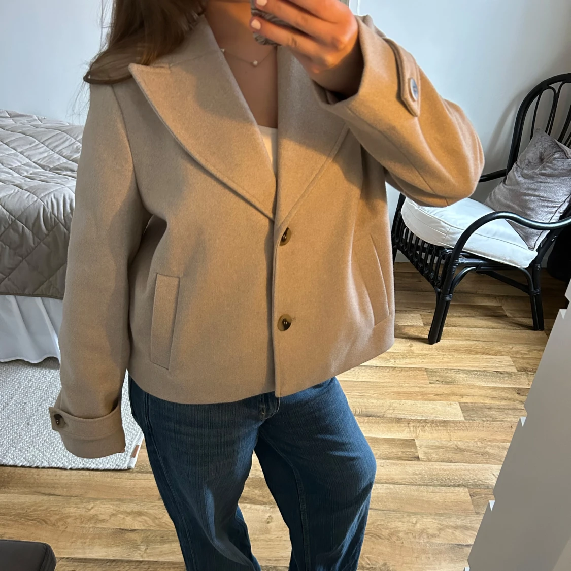 Beige kappa från Vila - 1