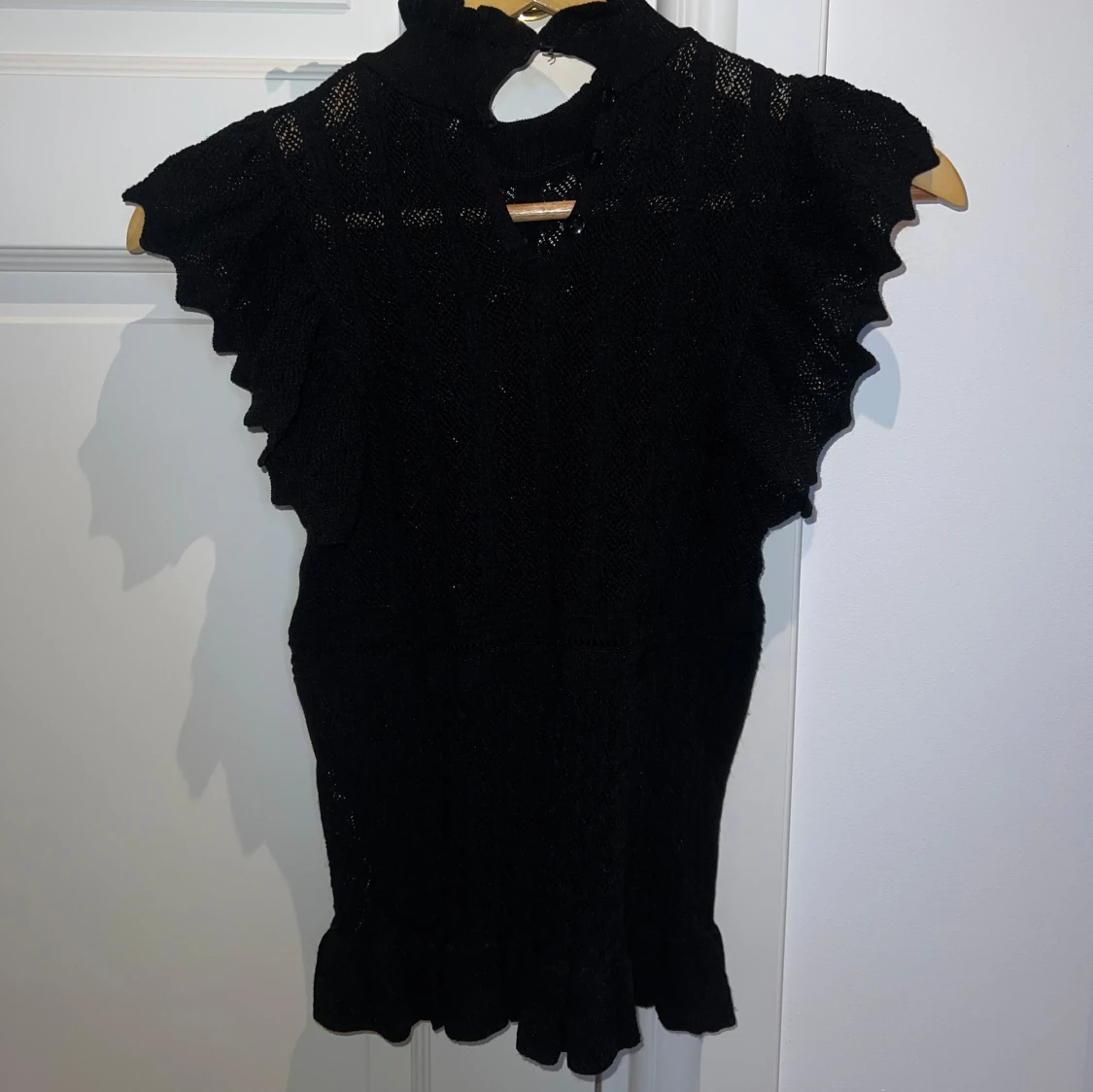 Svart spetsblus  - 2