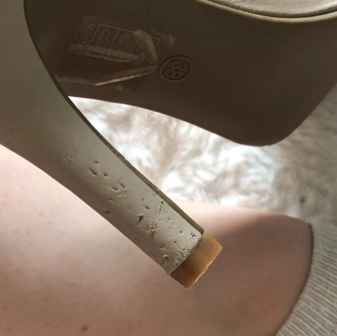 Ljusrosa klackskor  - 2