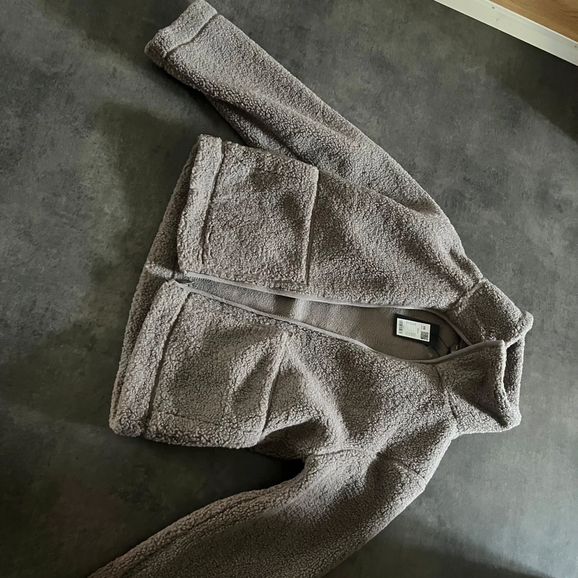 Beige Teddy jacka  - 1