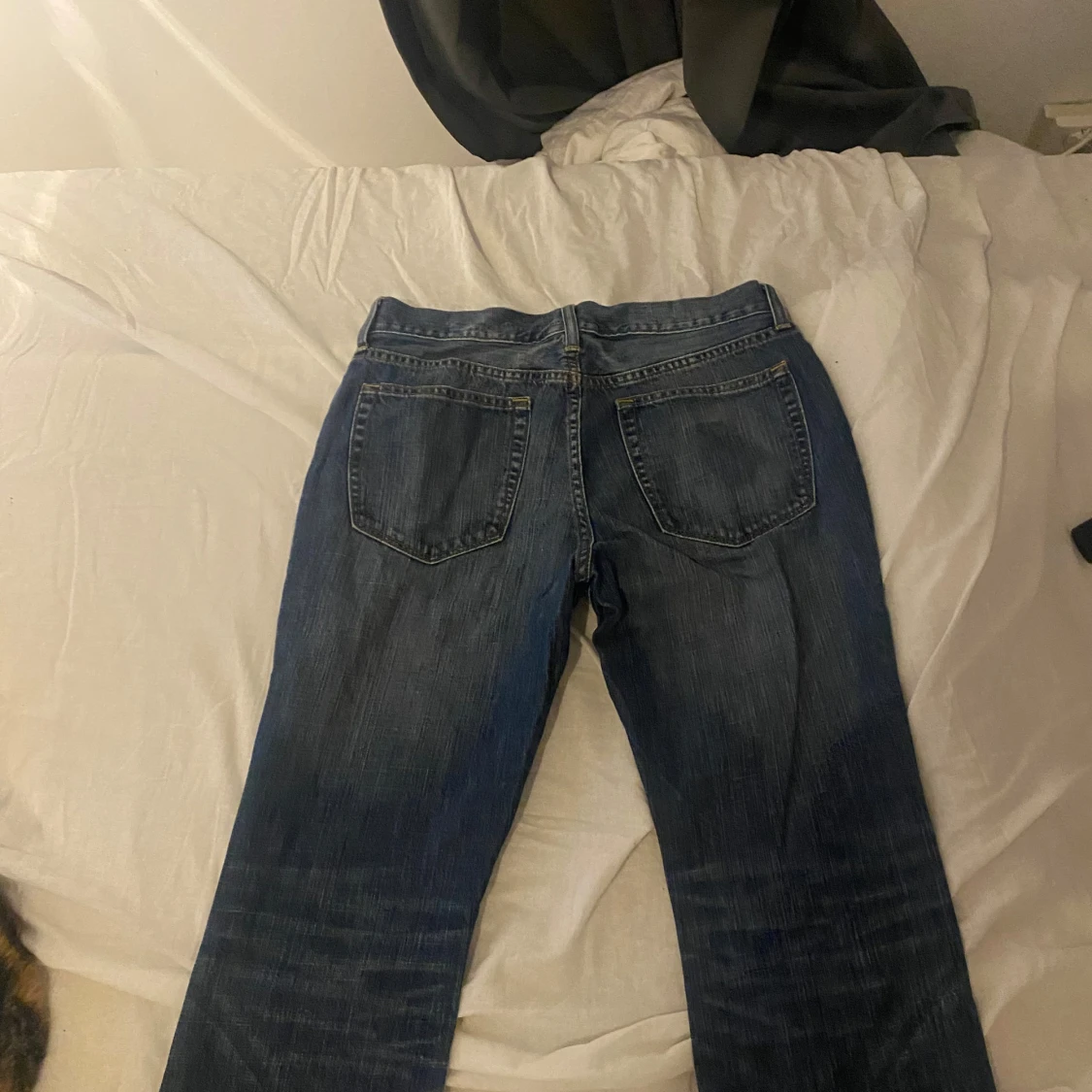 Blå jeans från Gap, straight fit - 1