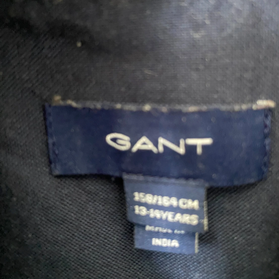 Marinblå bomullsskjorta från Gant - 2