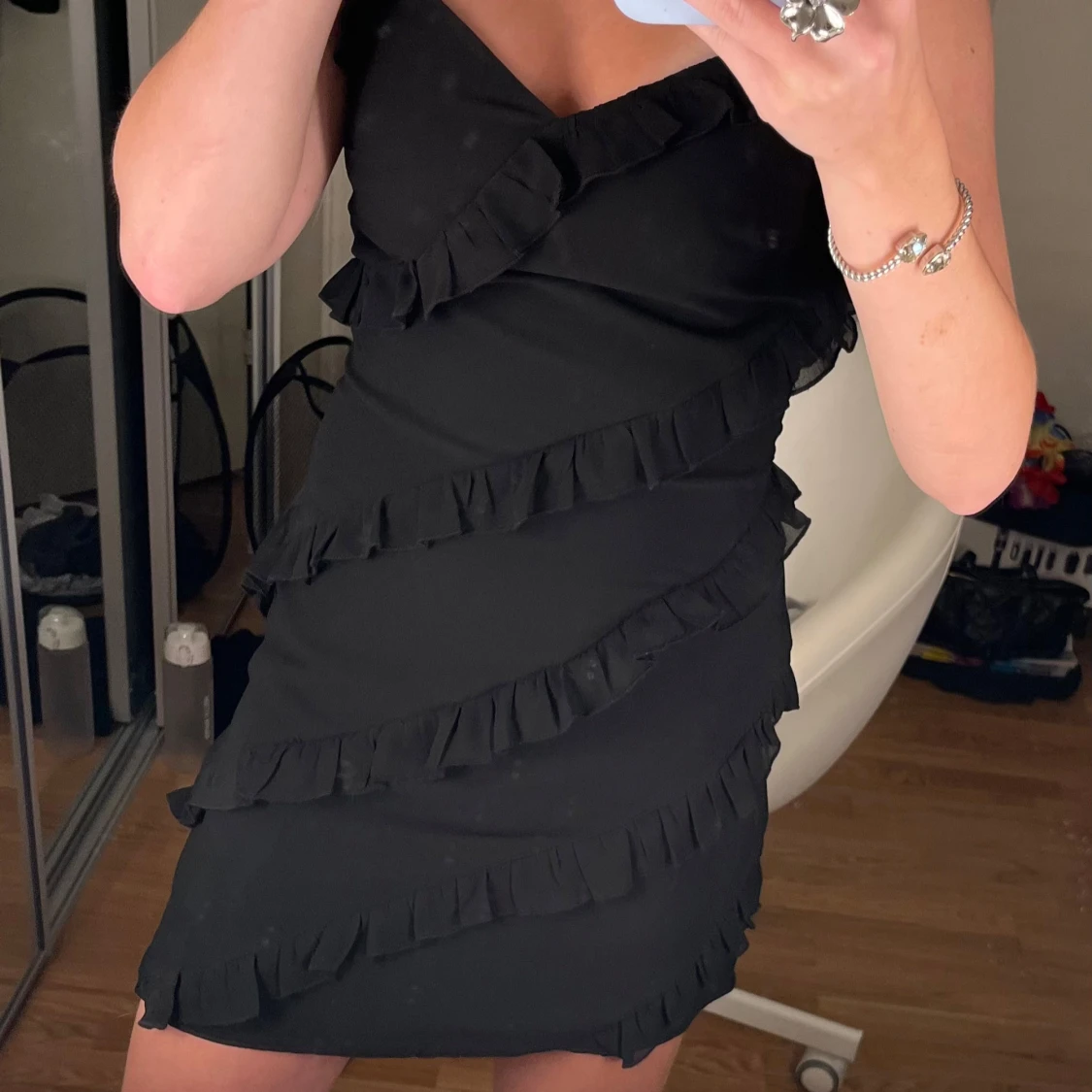 Svart miniklänning  - 1