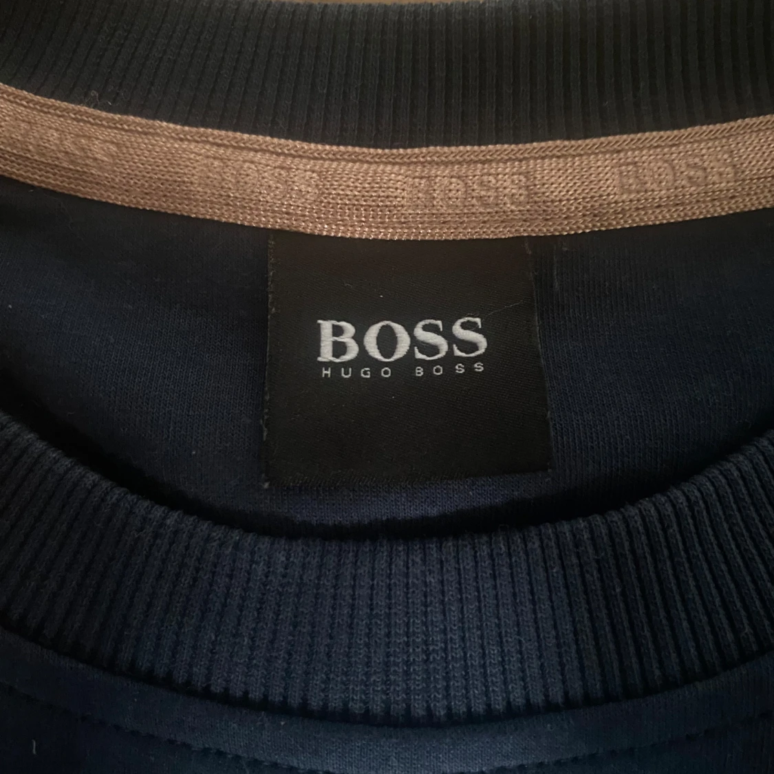 Mörkblå sweatshirt från Hugo Boss - 2