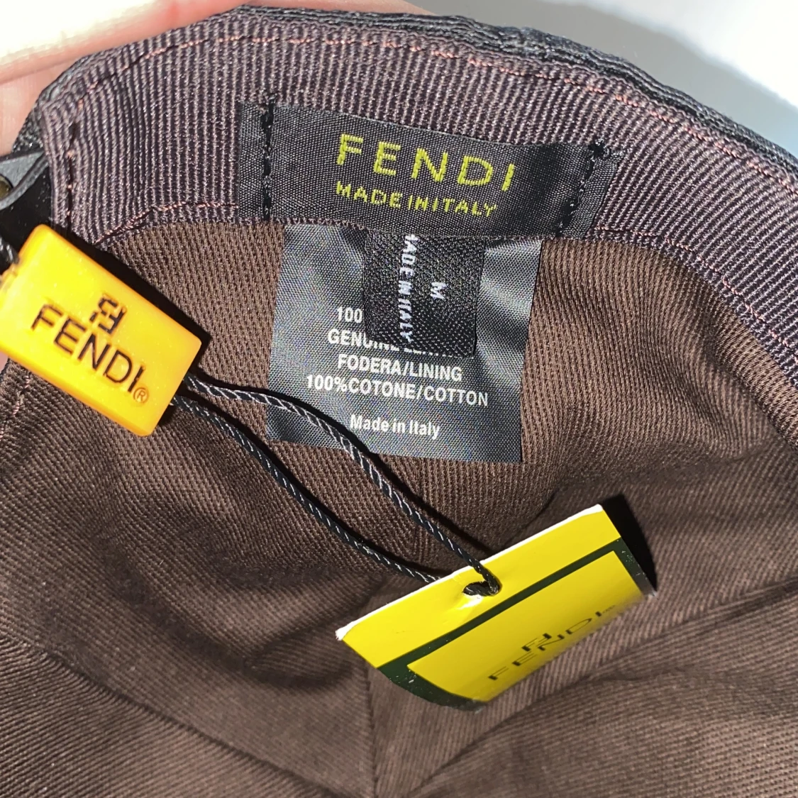 Svart keps Fendi  - 2
