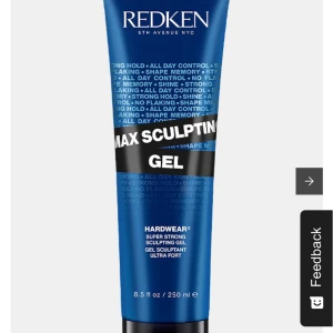 Max Sculpting Gel från Redken - Max Sculpting Gel från Redken ger super stark stadga och form till håret. Perfekt för att skapa långvariga frisyrer med glans och kontroll. Innehåller 250 ml.