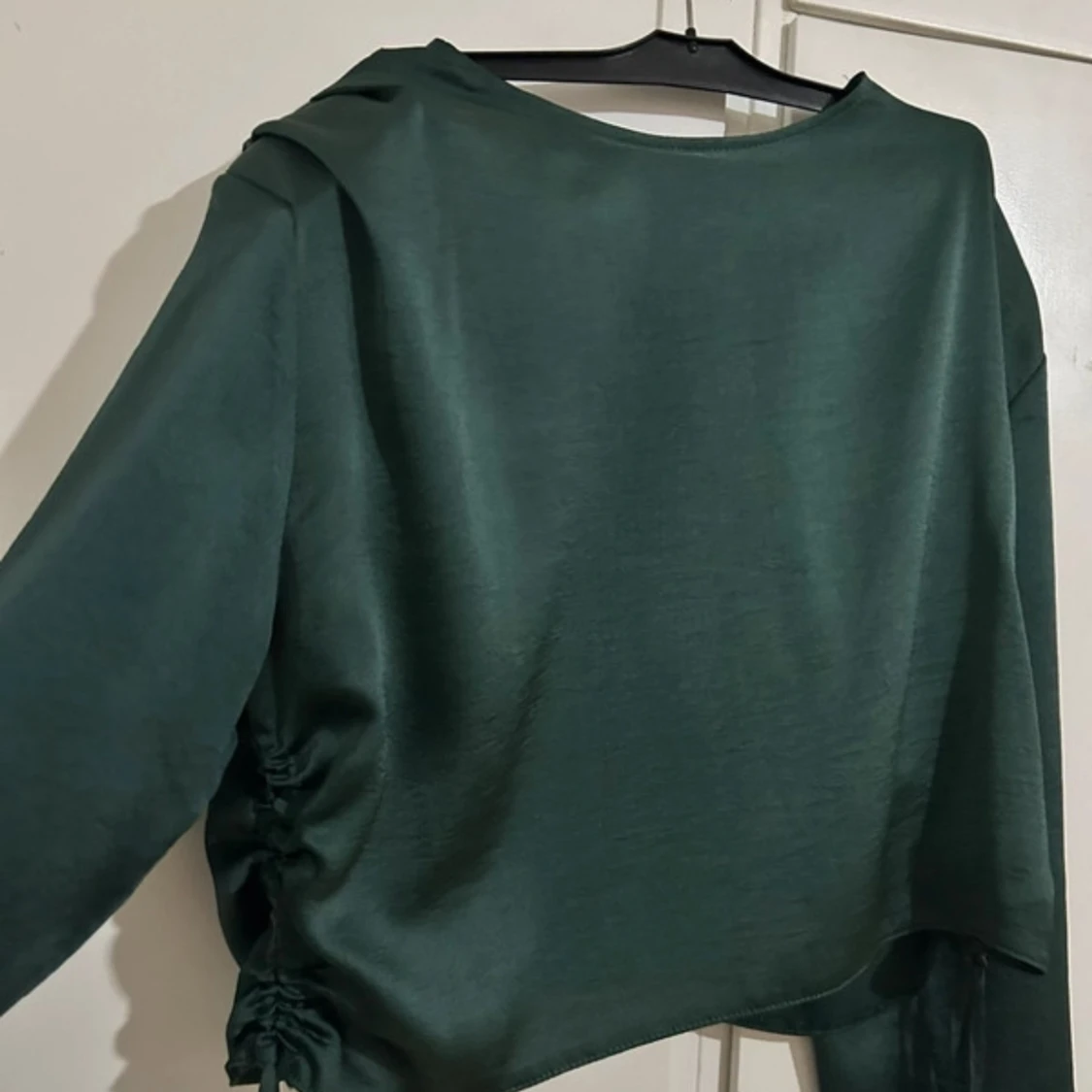 Grön långärmad blus - 1