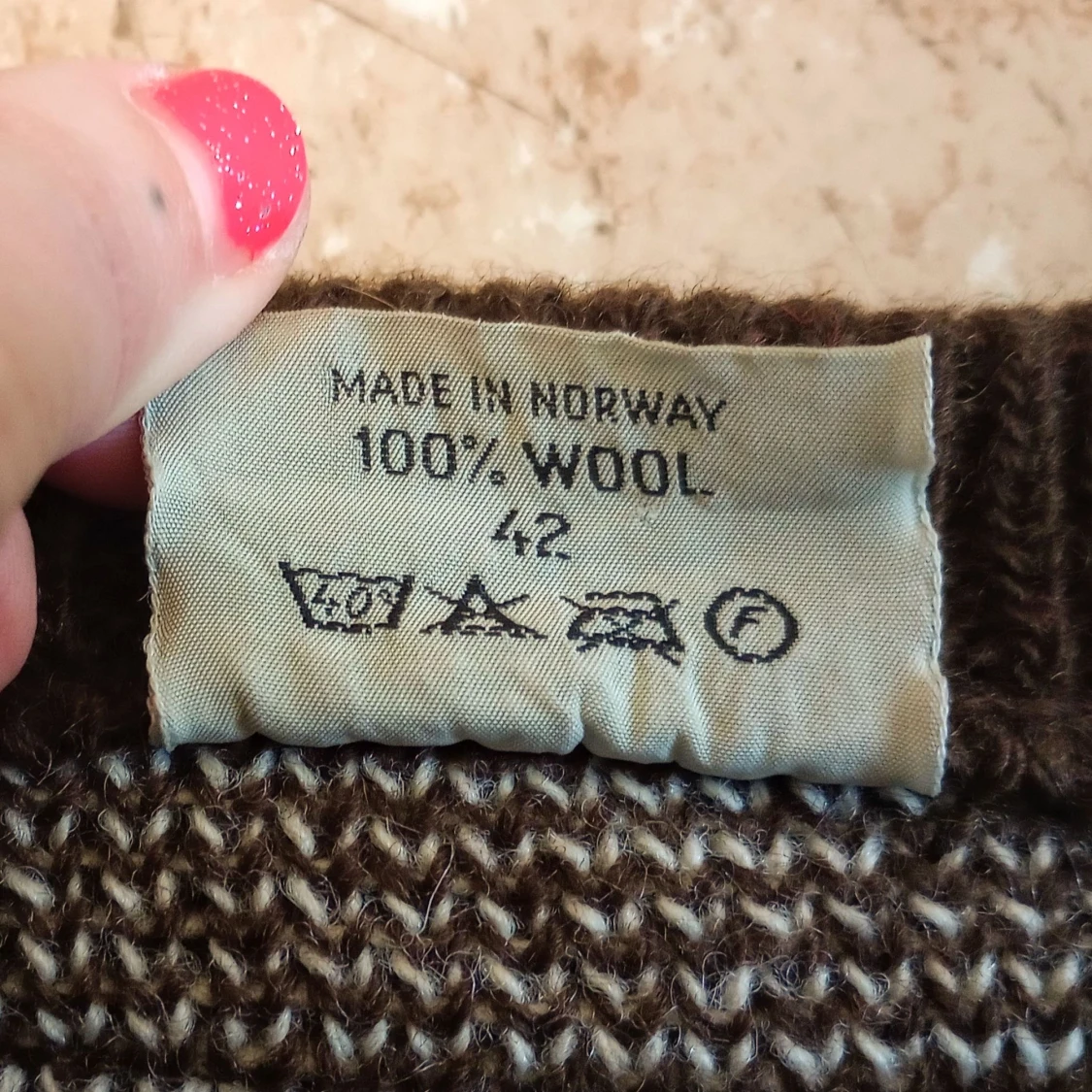 Finaste lusekoftan i toppen skick  - 4