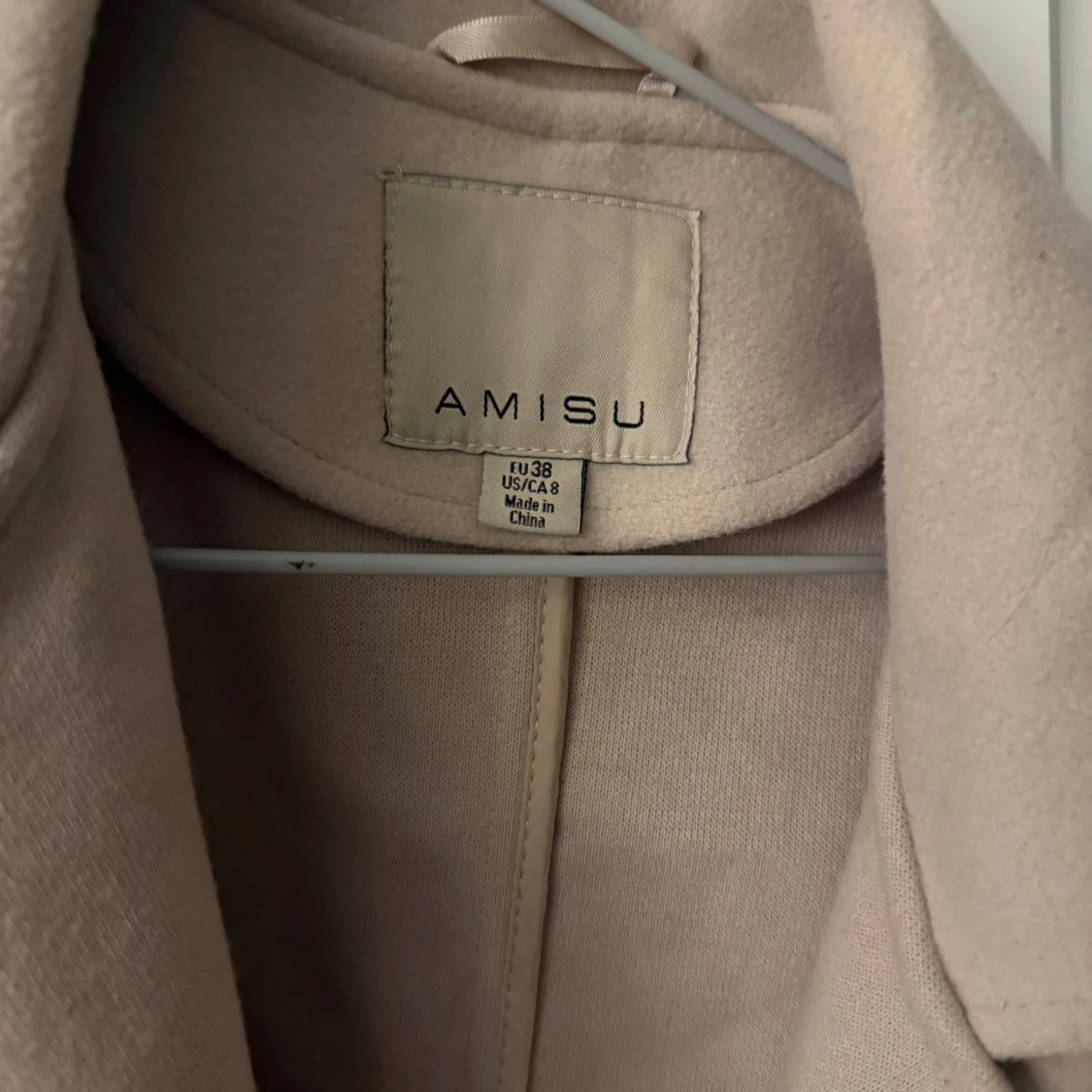 Beige kappa från Amisu - 1