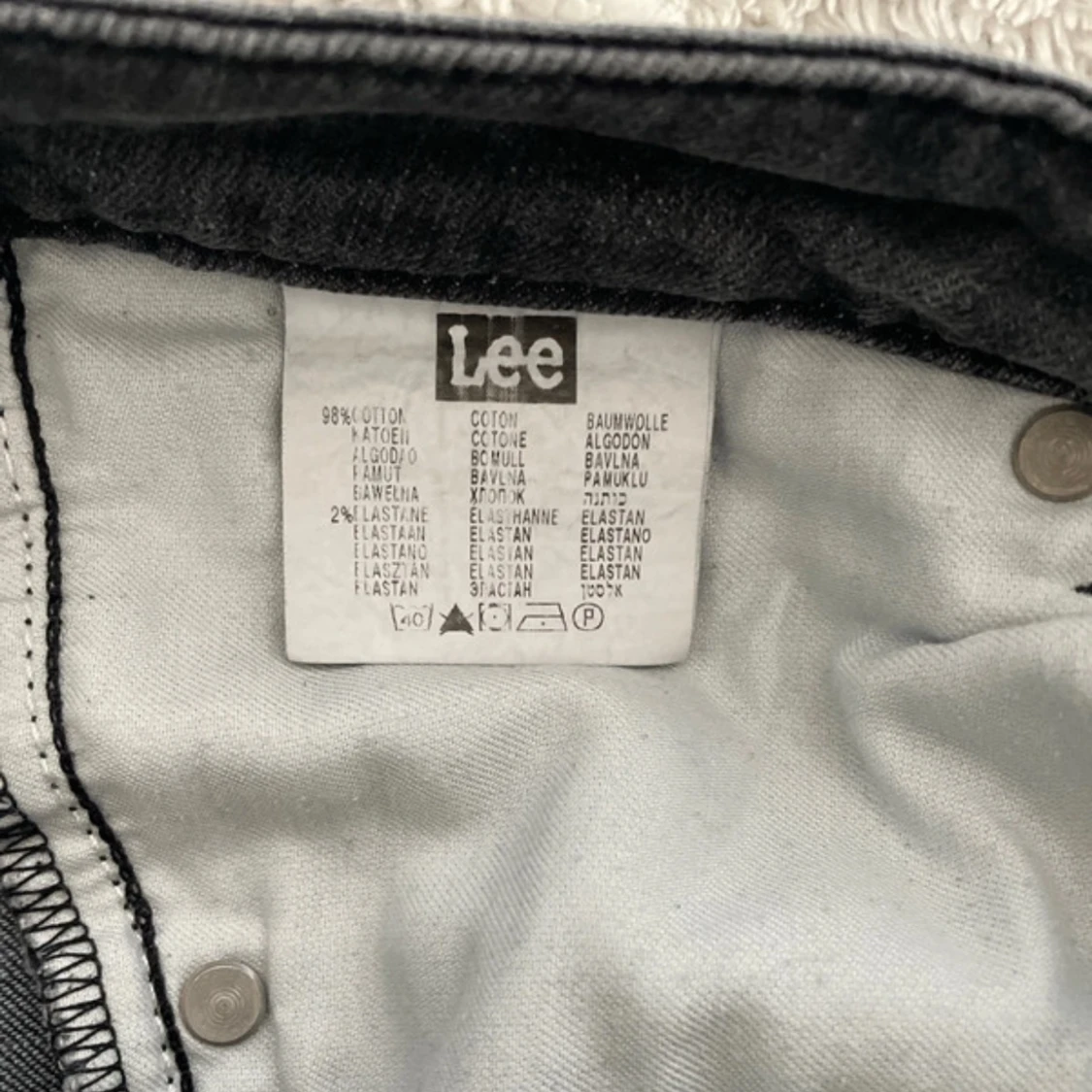 Grå bootcut jeans från Lee - 3