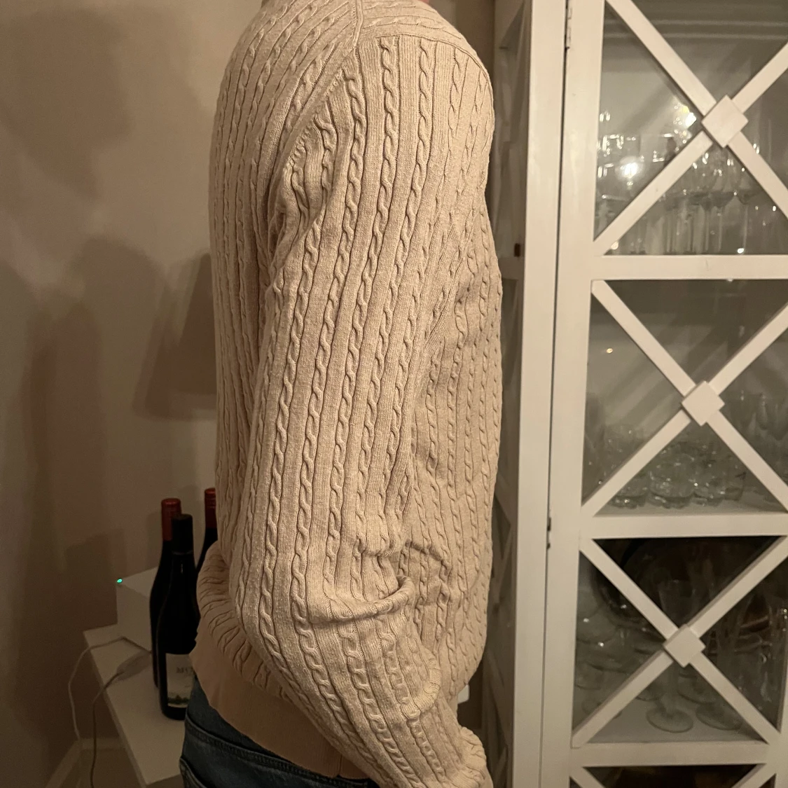  Kabelstickad Jack & Jones tröja - 1