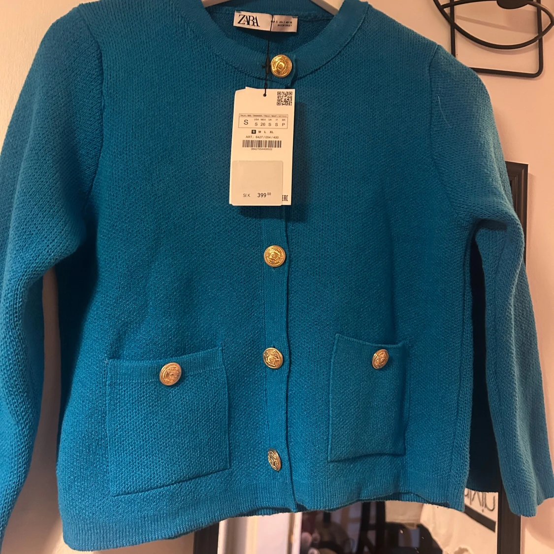 Blå kofta från Zara - 3