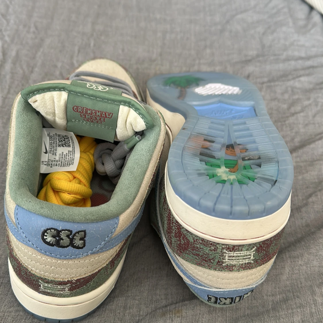 Crenshaw skate club x Nike SB Dunk Low Pro - 4